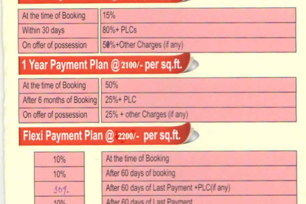 Price list
